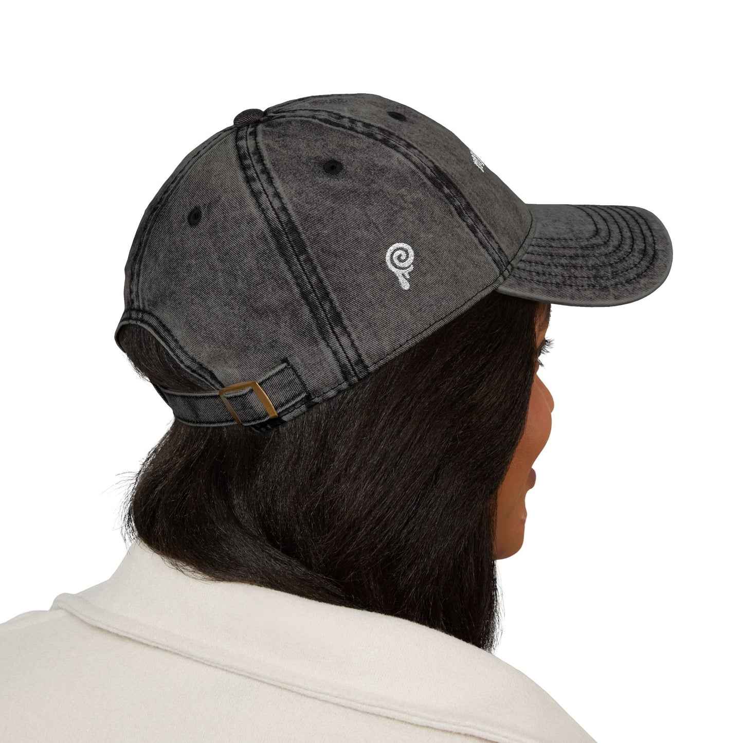 "my hair aint done" Embroidered Cap