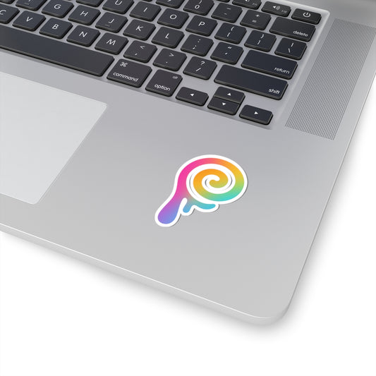 Pink100™  Swirly Pop Sticker